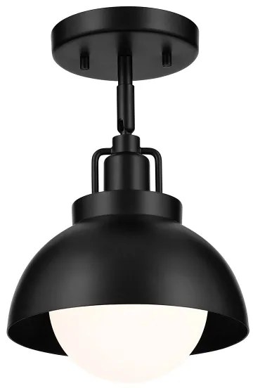 Lampă de perete Kichler KL-NIVA-1W-1P-BK NIVA 1xE27/40W/230V negru