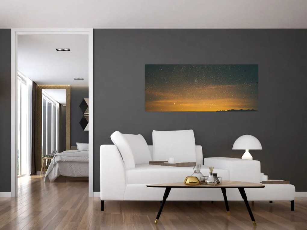 Tablou cu cerul înstelat (120x50 cm)