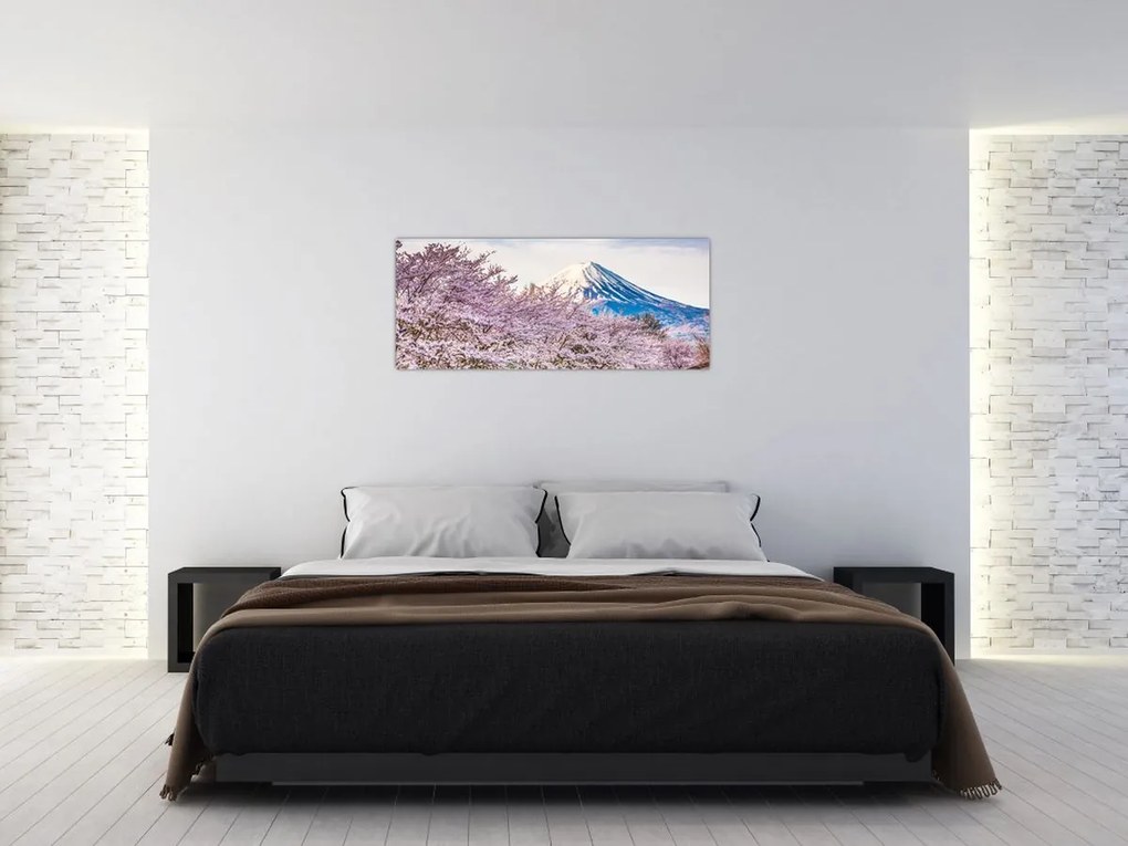 Tablou - Japonia în primăvară (120x50 cm)
