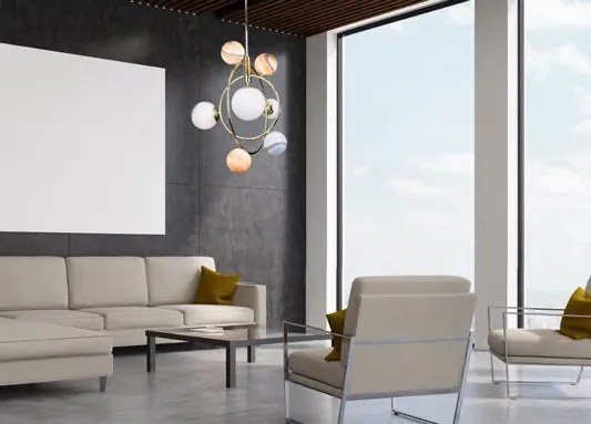 Lustra moderna design excentric COSMOS P0378 MX