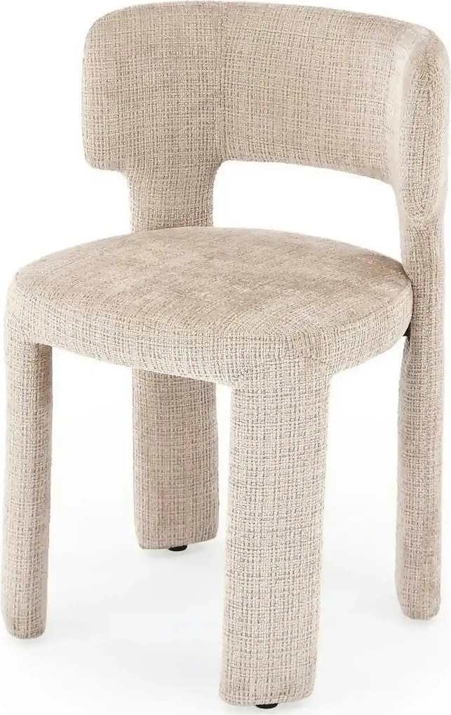 Scaun K600, stofa bej, 55x53x80 cm
