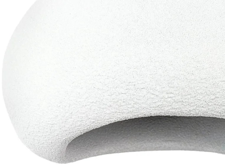 Lustra suspendata design decorativ Cloud alb 40cm