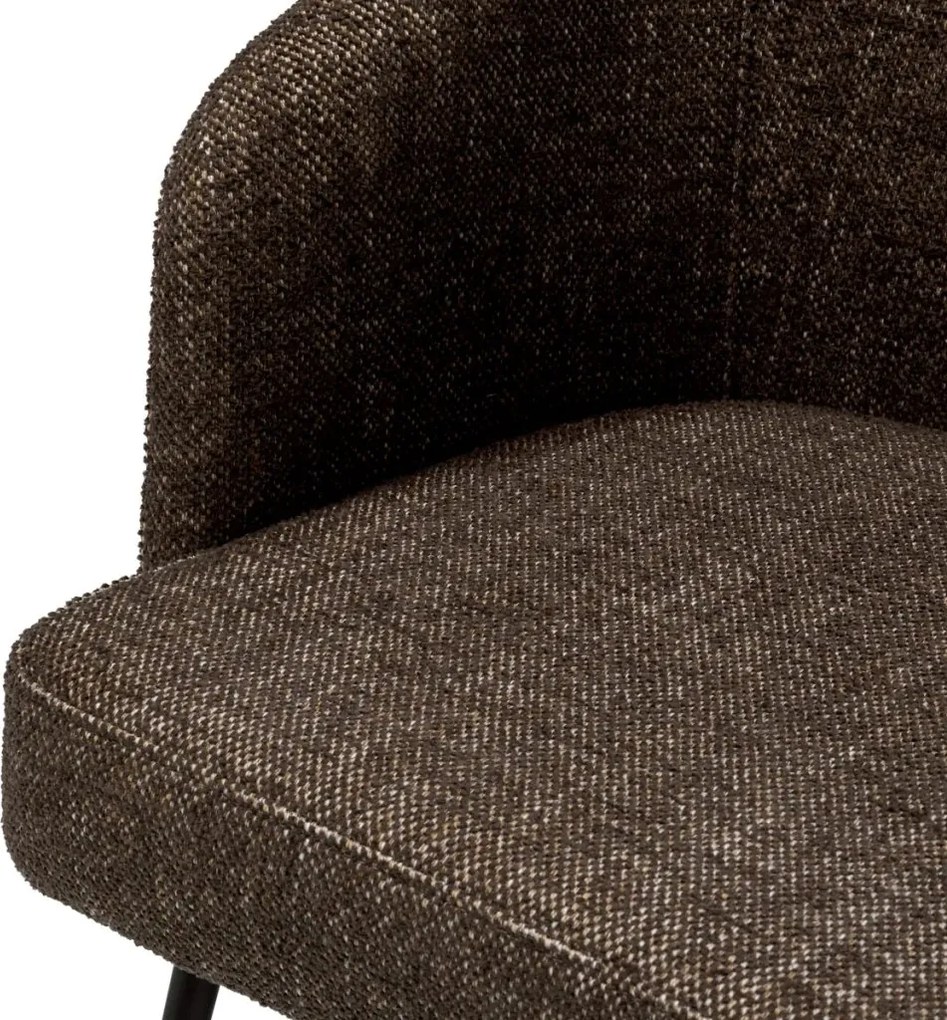 Scaun elegant design LUX Aiden, Renato brown