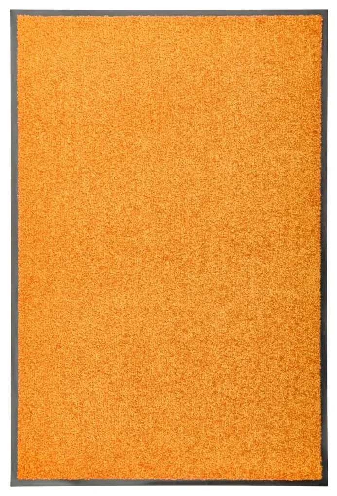 Covoras de usa lavabil, portocaliu, 60 x 90 cm 1, Portocaliu, 60 x 90 cm