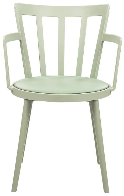 Set 4 buc scaune de sufragerie Morza (verde). 1081539