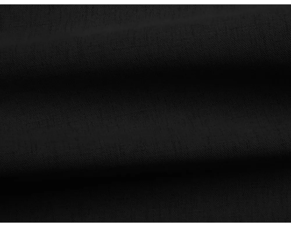 Colțar negru extensibil/cu spațiu de depozitare (în formă de "U") Moku – Makamii