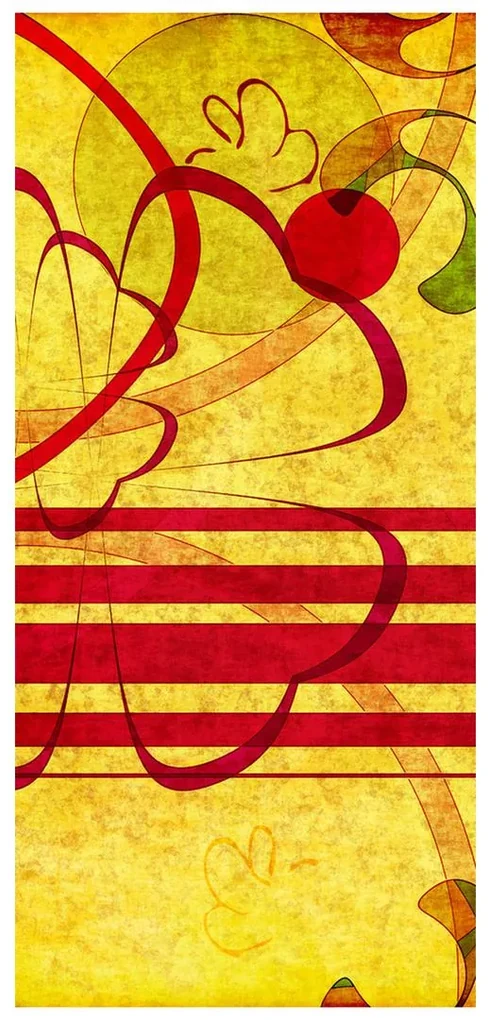 Fototapeta pentru ușă - abstracție (95x205cm)
