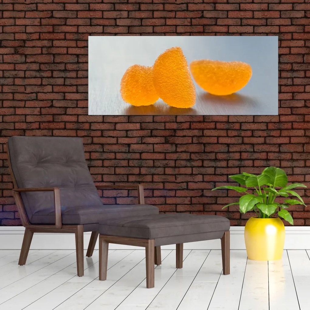 Tablou cu mandarine (120x50 cm)