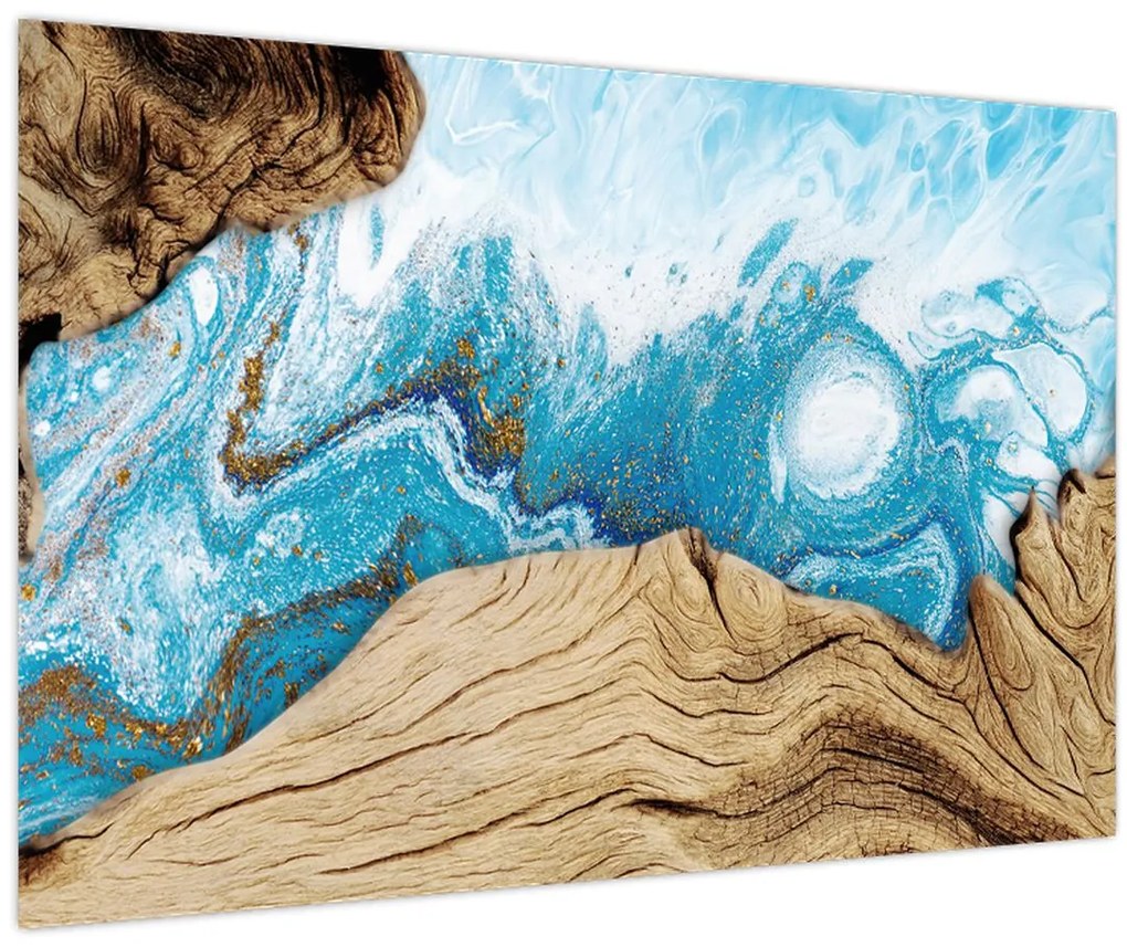 Tablou - Lemn (90x60 cm)