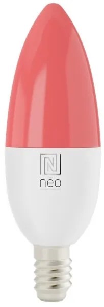 SET 3x bec LED RGB dimabil Immax NEO 07716CDO E14/6W/230V Wi-Fi Tuya + telecomandă