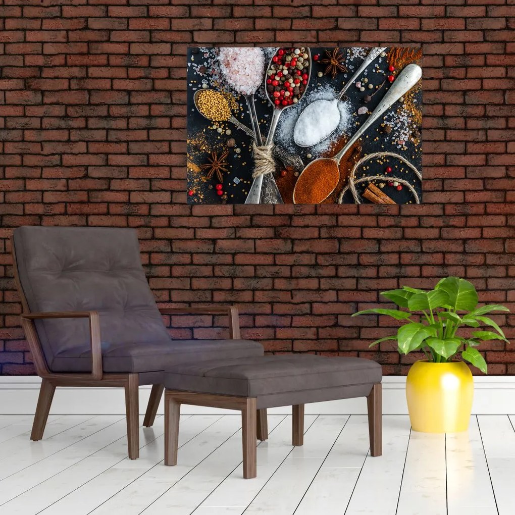 Tablou cu condimente (90x60 cm)