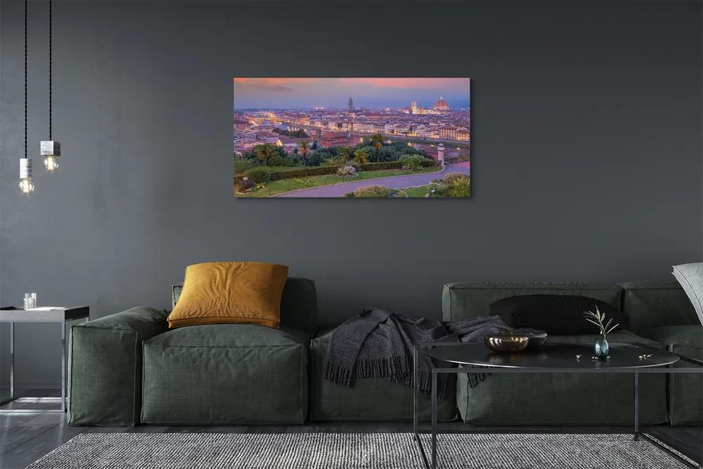 Tablouri canvas râu Italia Panorama