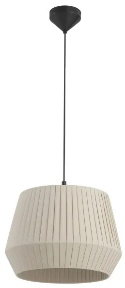 Nordlux - Lampă suspendată pe cablu DICTE, 1xE27/60W/230V, Ø40 cm, bej