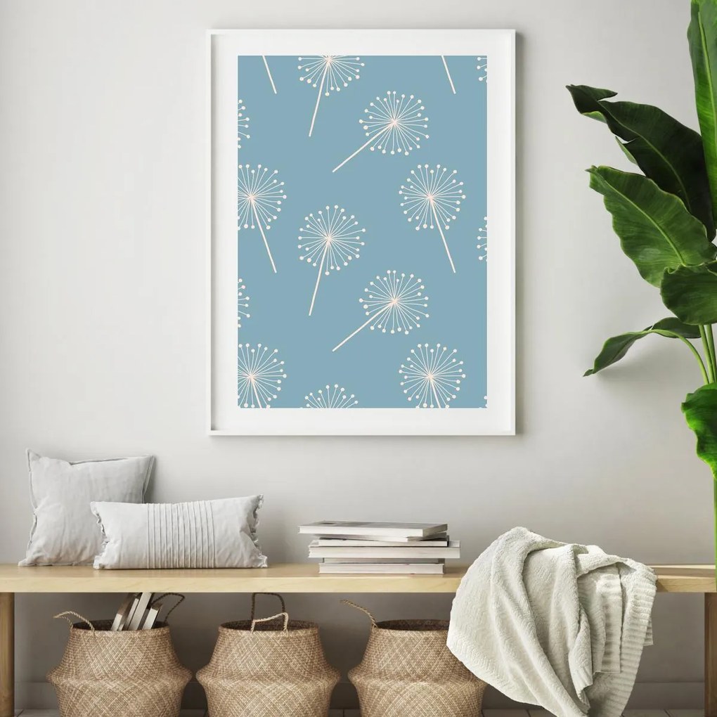 Poster - Fulgi de păpădii (A4)