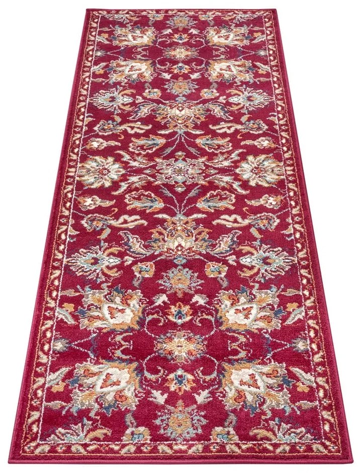 Covor roșu de tip traversă 80x240 cm Orient Caracci – Hanse Home