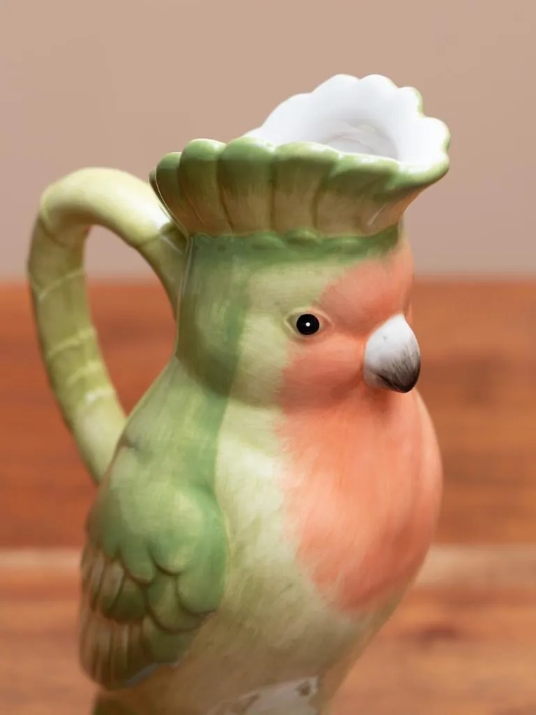 Carafa din ceramica, model papagal, Parrot