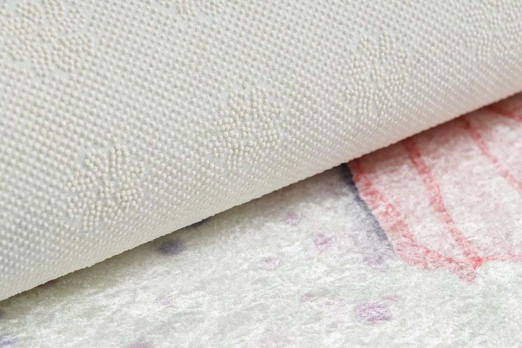 BAMBINO 1610 covor lavabil Fluturi pentru copii anti-alunecare - cremă - SECUNDAR-COTATI PRODUSUL