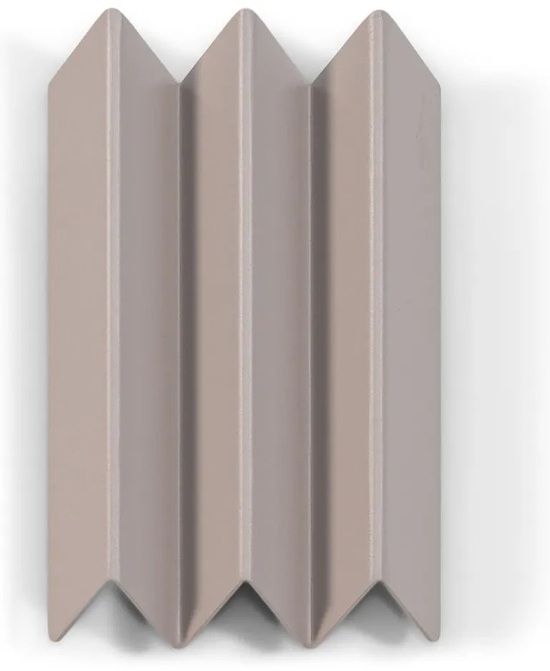 Cuier de perete taupe cu raft din metal 13 cm Sensu – Spinder Design