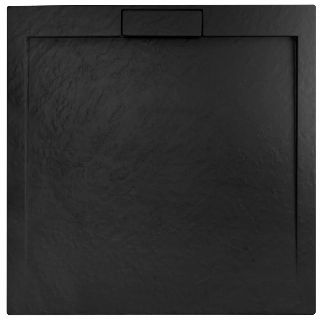 Cadita dus patrata Rea Grand 90x90 negru