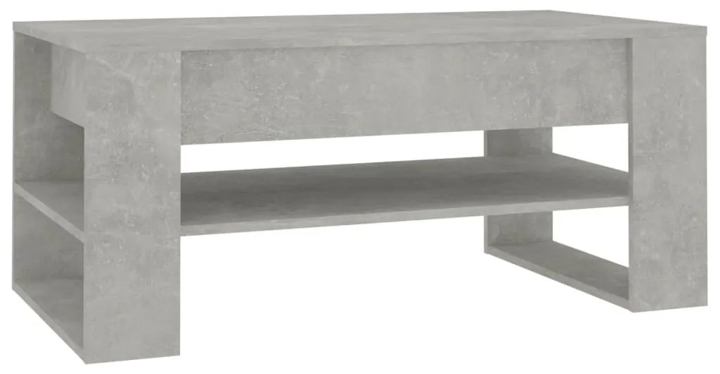 810903 vidaXL Măsuță de cafea, gri beton, 102x55x45 cm, lemn prelucrat