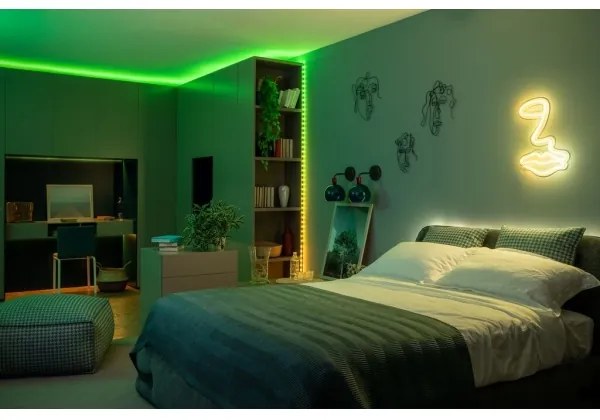 Bandă LED RGB de exterior dimabilă 200xLED 10m IP44 WiFi Twinkly TWD200STP-TEU