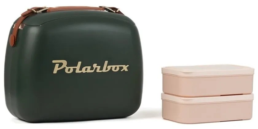 Cutie termoizolantă verde-închis 6 l Classic Gold – Polarbox