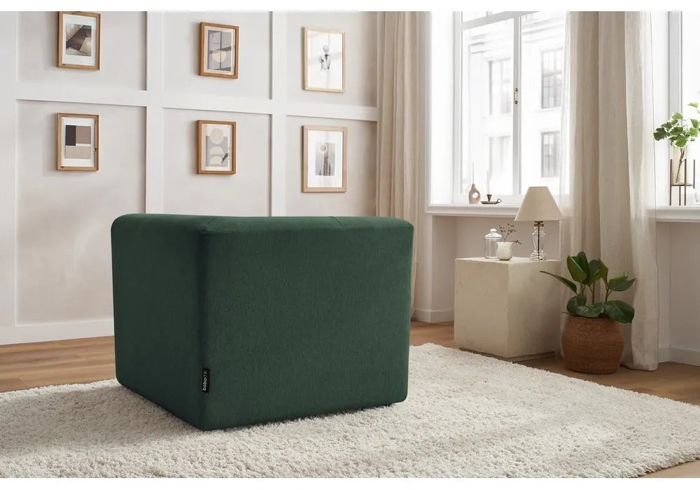 Modul pentru canapea verde închis Kleber - Bobochic Paris