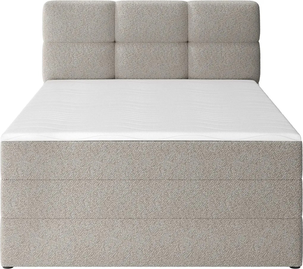 Pat lemn masiv boxspring Kasped