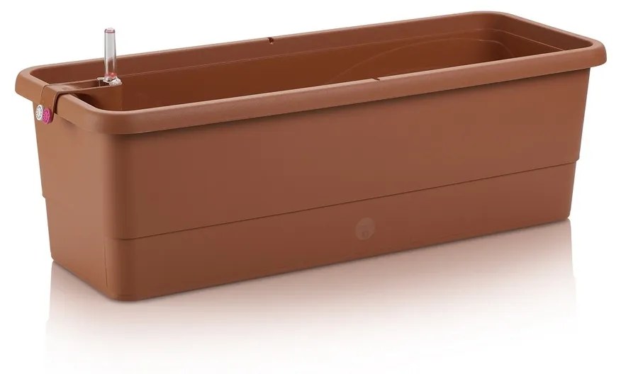 Jardinieră auto-irigare Gardenico Smart System Gardenie teracota, 60 cm, 60 cm