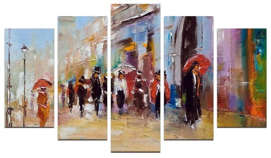 Tablouri 5 buc. 20x60 cm – Wallity