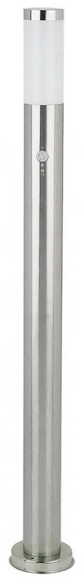 Stalp exterior cu senzor, H-110cm, IP44, Inox torch 8268 RX