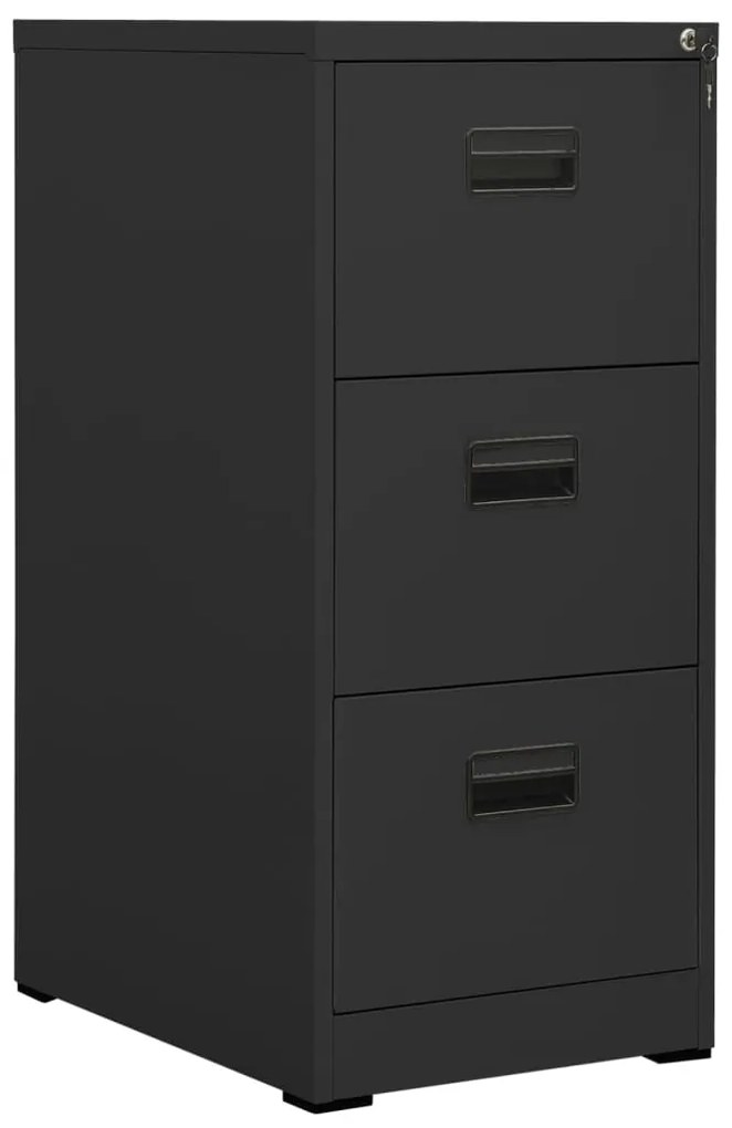 vidaXL Fișet, antracit, 46x62x102,5 cm, oțel