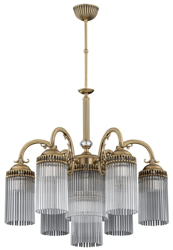 Candelabru 6 brate design clasic realizat manual Fiore