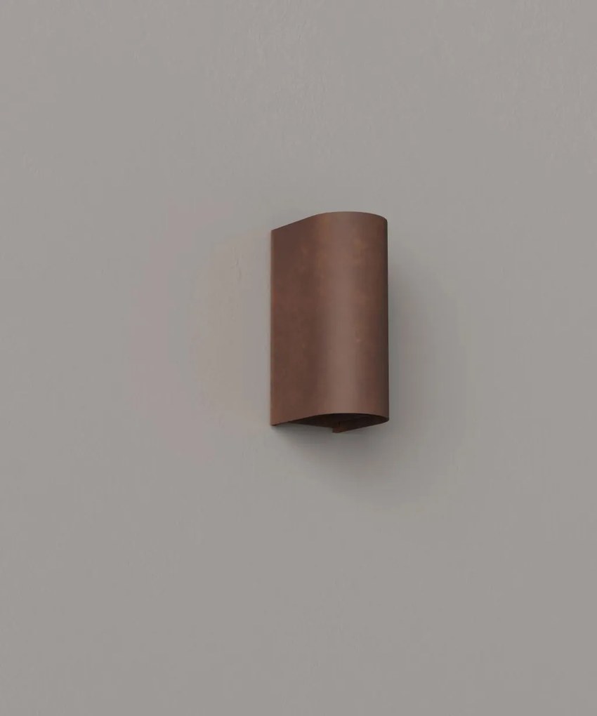 Aplica LED iluminat exterior IP65 Badia corten