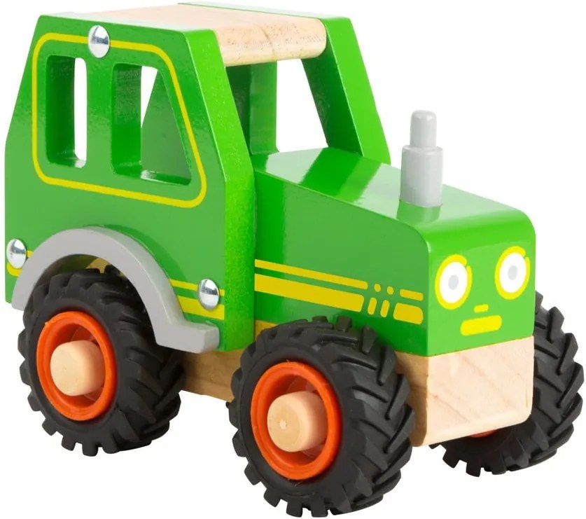 Tractor din lemn pentru copii Legler Tractor
