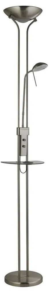 Lampadar, Lampa de podea LED cu punct de incarcare telefon Wireless