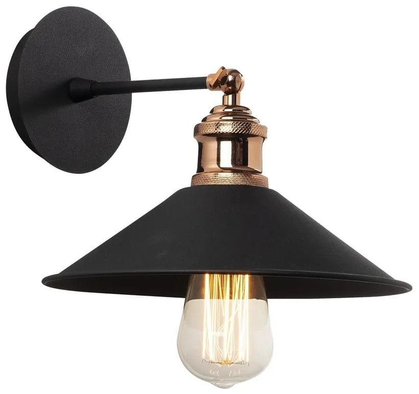 Aplică de perete neagră Berceste – Opviq lights