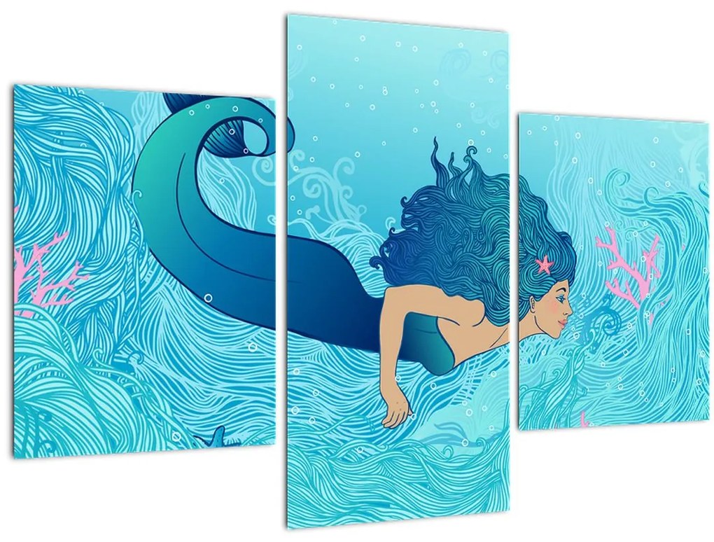 Tablou - Sirena (90x60 cm)