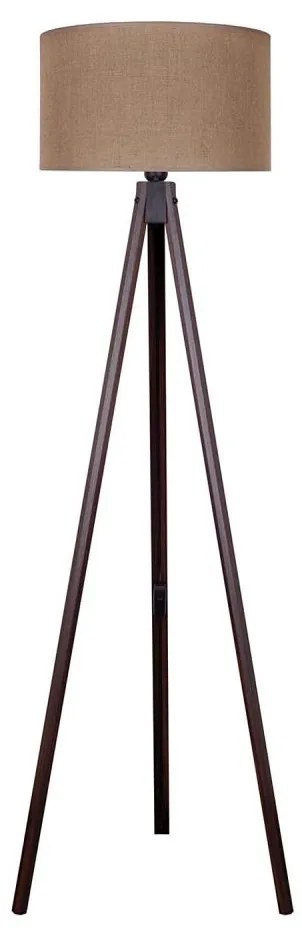 Lampadar Duolla 1xE27/60W/230V d. 44 cm maro/wenge