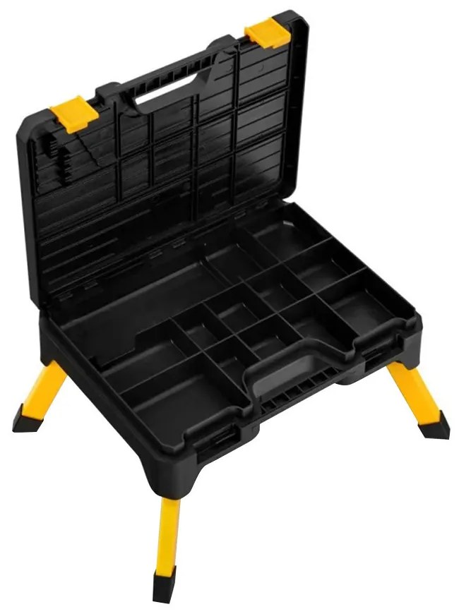 Geantă pentru unelte cu un nivel