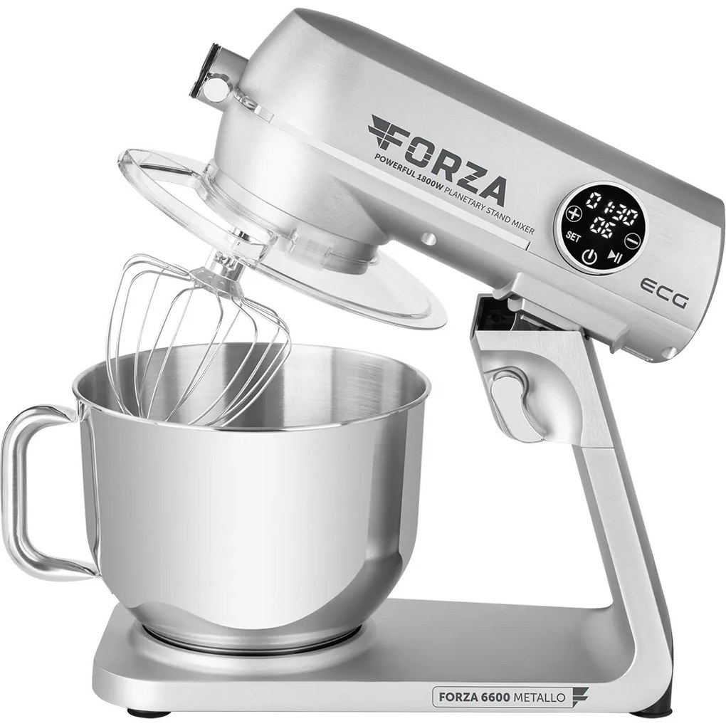 Robot de bucătărie ECG Forza 6600 MetalloArgento