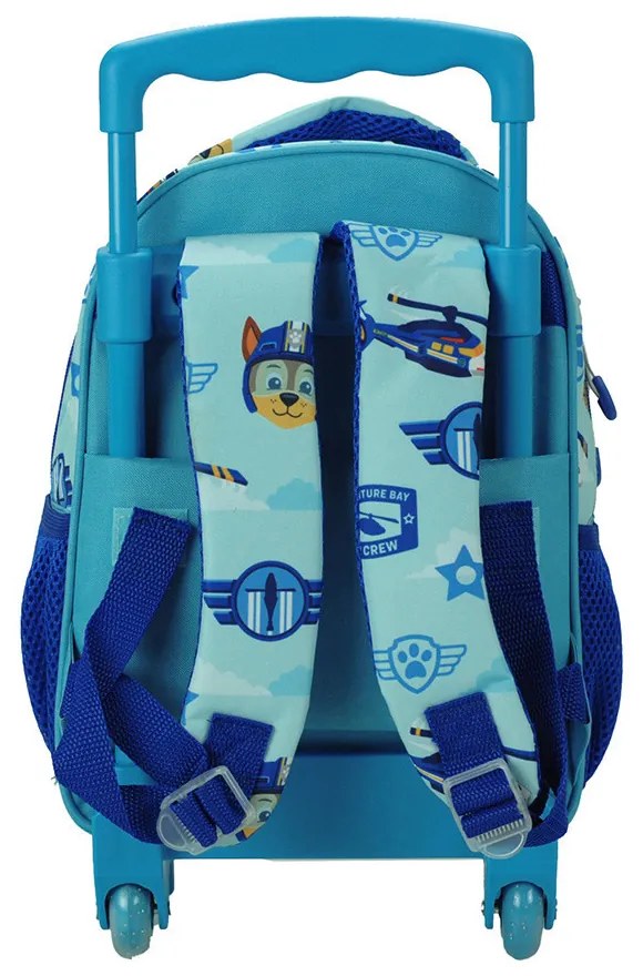 Patrula Cățelușilor Chase rucsac pentru grădiniță cu roți, geantă 30 cm