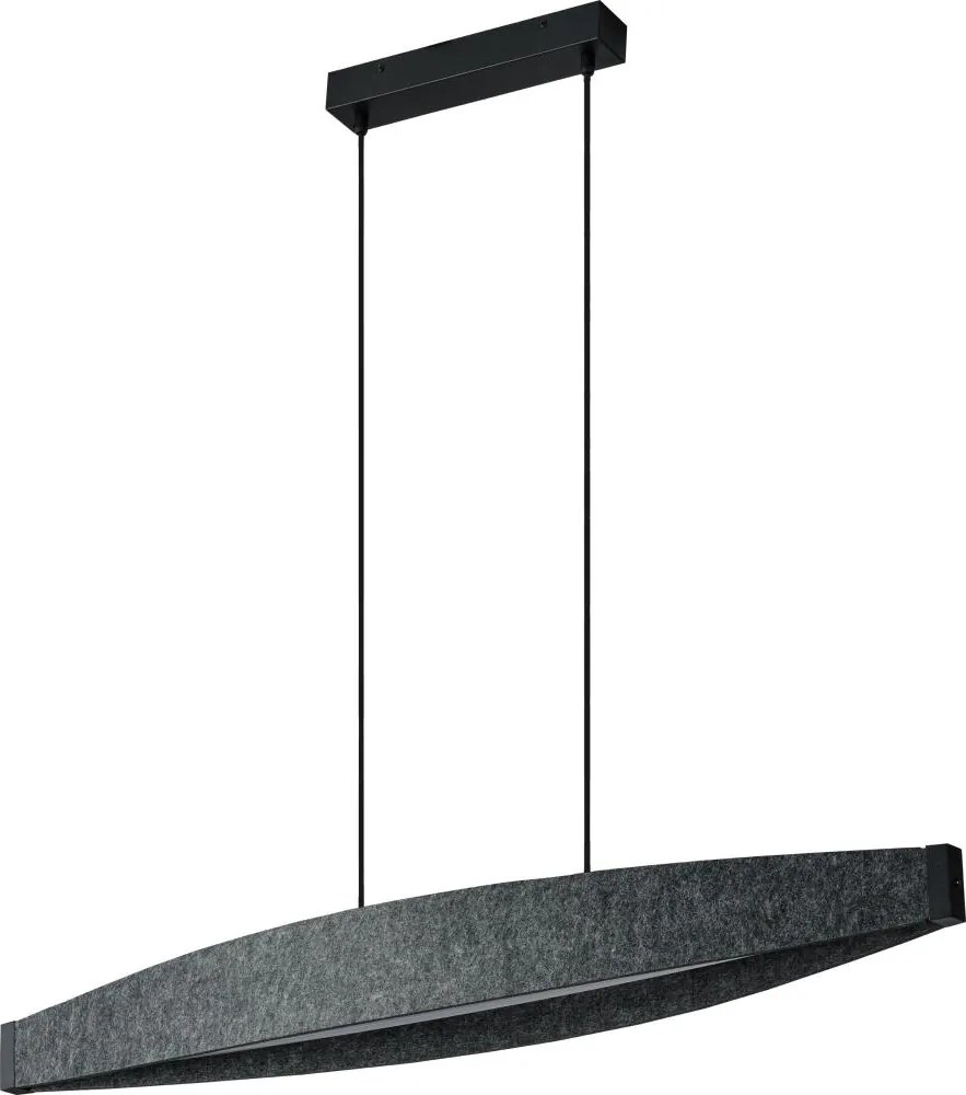 Osram - Pendul LED pe cablu DECOR FLAT LED/23W/230V, gri