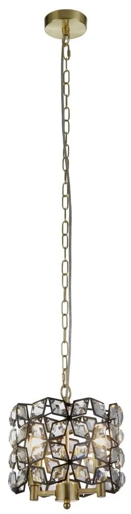 Pendul, Lustra suspendata eleganta cu cristale Iris 2Lt