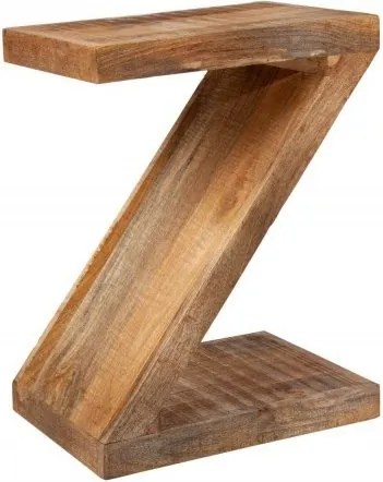 Masuta laterala din lemn Z Mango natur