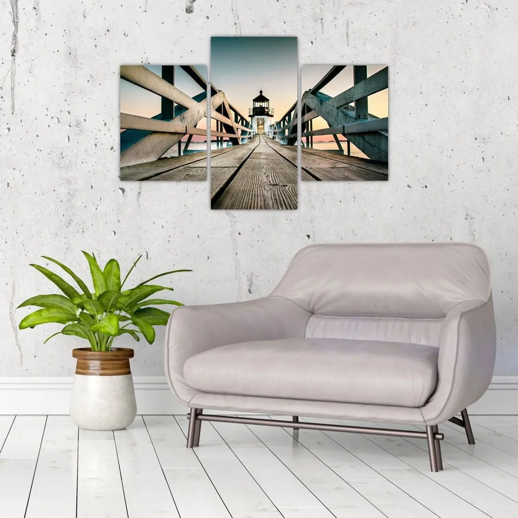 Tablou - pe dig (90x60 cm)