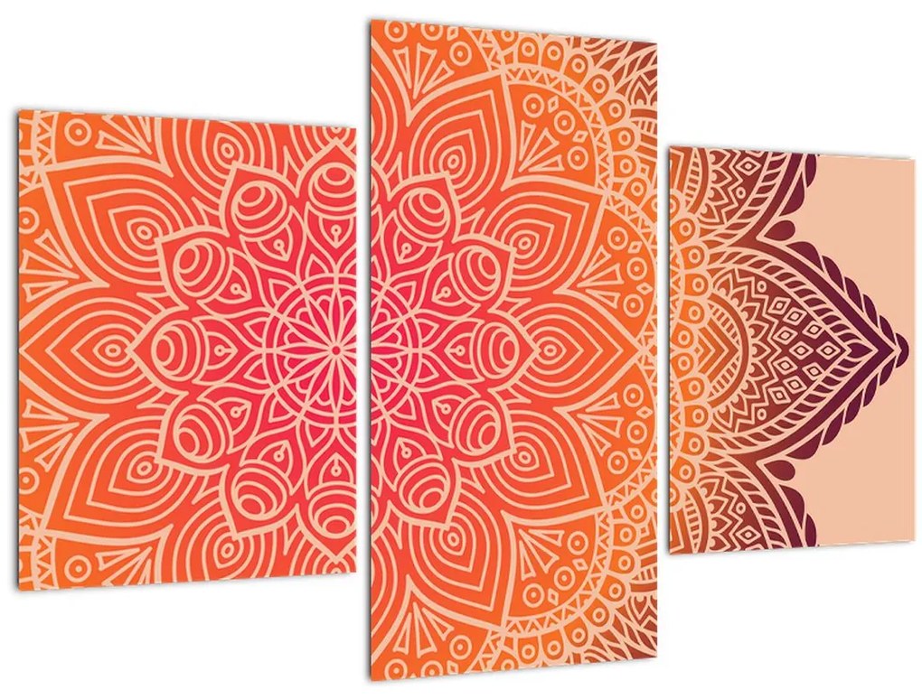 Tablou - Mandala artă (90x60 cm)