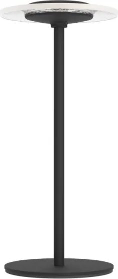 Eglo 75883 - Lampă de masă LED TREPELLA RGBW, reglabilă, reîncărcabilă, cu control tactil, LED/5V, 2000 mAh, neagră