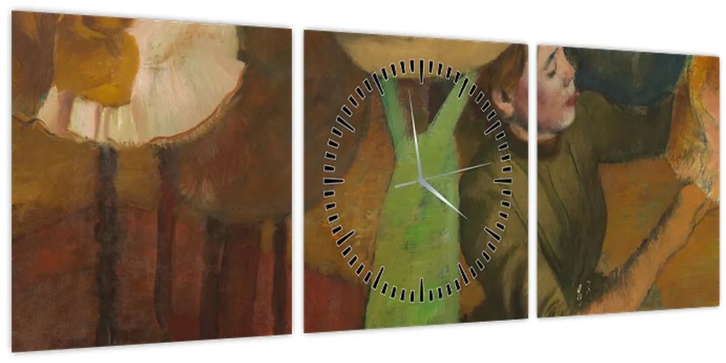 Tablou - Edgar Degas, The Millinery Shop, reproducere (cu ceas) (90x30 cm)
