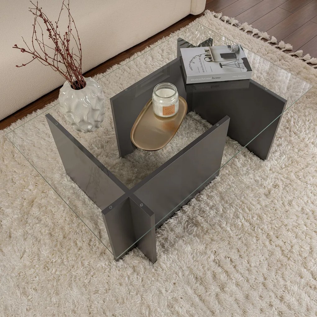 Măsuță de cafea Vetrino Anthracite